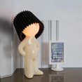 thumbnail image 2 of Kreativ Liten Nattlampa, LED Fnissande Pojklampa, Vit, EU-STICK, 2 of 5