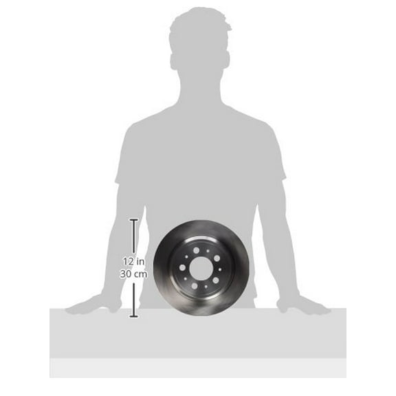 C-Tek Disc Brake Rotor 121.39025 Fits select: 2003-2007 VOLVO XC70, 2004-2007 VOLVO S60 2.5T