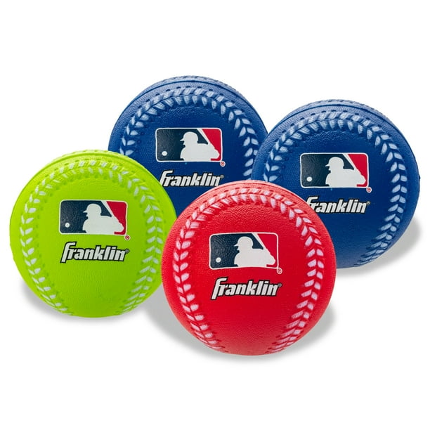 Pelota de béisbol de espuma de gran tamaño Franklin Sports para niños de más de 3 años