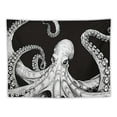 thumbnail image 5 of Shiartex  Octopus Tentacles Tapestry Black Vintage Sea Ocean Kraken Nautical Marine Home Decor Tapestries Wall Blanket For Bedroom Living Room Dorm  40x30inch, 5 of 6