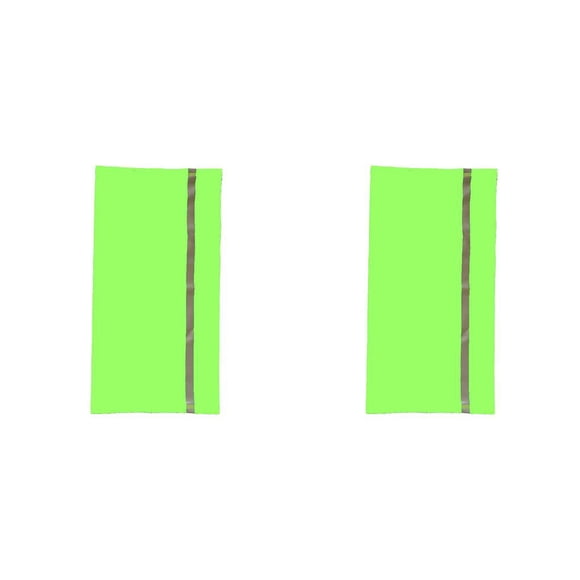 Eigraketly Pañuelo para el cuello, pasamontañas multifunción, tira reflectante de Color sólido, envolturas bucales para deportes al aire libre, verde verde fluorescente 2piezas Eigraketly CBP379988
