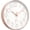 Rose Gold, variant on Black Wall Clock 12 Inch Silent Non Ticking Quartz Battery Operated Round Clock Easy to Read for Office Classroom School Home Living Room Bedroom Kitchen Decor