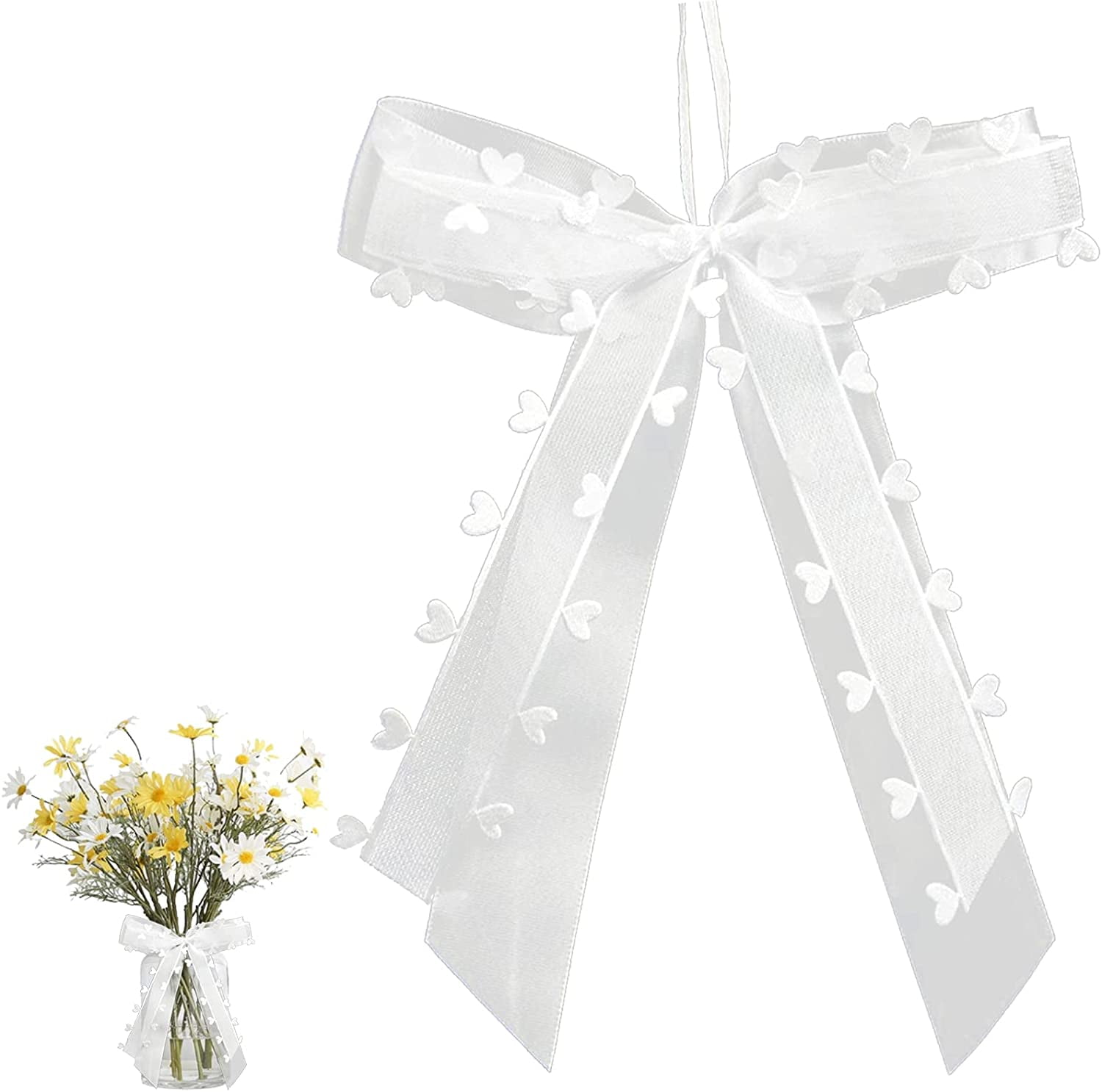 Weddings Parades  4-1B Xmas Room Decor Crafts 8"  Reusable Pull Bows Gift 