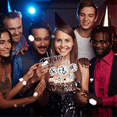 thumbnail image 6 of 24Pcs Disco Ball Cupcake Toppers Happy Birthday Cake Topper, 6 of 8