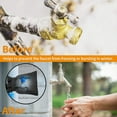 thumbnail image 6 of JZROCKER Outdoor Garden Winter Water Tap Sock Anti-freeze Waterproof Faucet Cover 1 Pair, 6 of 10