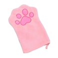 thumbnail image 1 of Toalla de baño para gatos y cachorros, lavable a máquina, reutilizable, toalla de aseo suave y absorbente para eliminar la suciedad, cuidado diario y viajes, 1 of 2