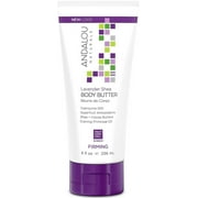 3 Pack - Andalou Naturals Firming Body Butter, Lavender Shea 8 oz