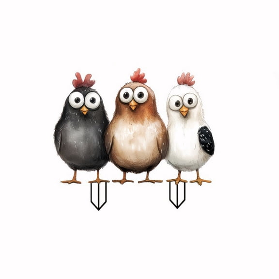 JoyMoreHome Acrylic Rooster Crafts Sculpture Decor, Interior Room and Kitchen Decor, Outdoor Lawn, Garden, Patio Art Deco and Gifts