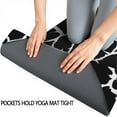 thumbnail image 3 of Black and White Giraffe Pattern Hot Yoga Mat Towel Non Slip for Hot Yoga - Quick-Drying Yoga Mat Cover with 4 Corner Pockets with Travel Bag - Hot Yoga Towel Non Slip 70"x26", 3 of 6