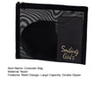 thumbnail image 5 of Mesh Visible Cosmetic Bag, Double Zippers with Handle Storage Bag,Large Capacity Portable Travel Mesh Makeup Bag, 5 of 10