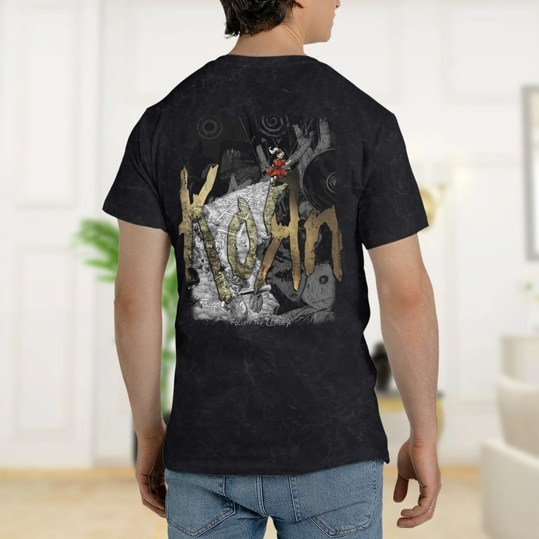 90s Korn Follow The Leader Vintage Washed T-Shirt – 90s Nu Metal