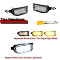 thumbnail image 2 of GTINTHEBOX Clear Sequential Switchback LED Front Signal Lights For 1999-2001 Subaru Impreza, 2 of 12