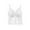 White, variant on Mrat Lightweight Tank Tops Bralettes for Women Lace Spaghetti Strap Cami Tops Slim Basic Camisole Fashion Cropped Tank Tops with Chest Pad S-229 Rose Gold One Size