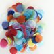 thumbnail image 1 of 100 g de decoración para fiestas de cumpleaños, bolas de olas para lanzar, globos transparentes, relleno, trozos de papel de colores redondos, 1 of 6