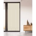 thumbnail image 3 of Beige Window Privacy Film White Swan Solid Color Decorative Glass Window Film UV Blocking Static Cling Non-Adhesive Sticker Covering for Home Door 35.4x78.7 inches, 3 of 8