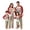 Off-White/Red Plaid, variant on Onlypjs Matching Family Christmas Pajamas, Gnome Merry Christmas Raglan Tops with Plaid Pants, Holiday Lounge Sets for Couples, Women and Men