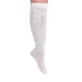 thumbnail image 3 of Lightweight Slouch Knee High Socks 3 Pairs Shoe Size 5-10 (White), 3 of 10