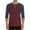 Watermelon Red, variant on Admvng Long Sleeve Shirts for Men Breathable Solid Color Round Neck Shirt,Sizes M-3XL