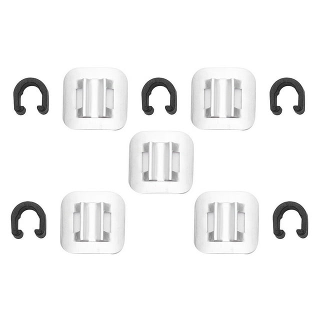 Oliegs 5PCS Bicycle Brake Cable Fixed Clamp Conversion Seat MTB Bike Oil Tube Frame