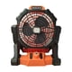 thumbnail image 2 of Greeniant Ventilador eléctrico para acampar con linterna móvil USB con luces nocturnas Led, ventiladores de iluminación para exteriores para Estufas de camping X25/Naranja, 2 of 6