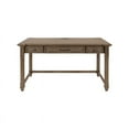 thumbnail image 2 of Traditional Wood Writing Desk Office Table Writing Table Light Brown, 2 of 13
