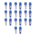 thumbnail image 4 of 20 Piezas Conector Powercon Macho de 3 Pines NAC3FCB Speakon 20A 250V Clavija Alimentación CA y Gris, 4 of 11