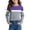 Purple#1, variant on Fesfesfes Girls Long Sleeve T Shirts Kids Fashion Oversized Crewneck Tops Tshirts Casual Basic Tee Baby Girl Summer Clothes 3-14 Years(Black,3 Years)