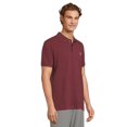 thumbnail image 2 of Remera Polo de Piqué de Algodón para Hombre U.S. Polo Assn. Burdeos Talle M, 2 of 4