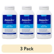 (3 pack) Zeasorb Super Absorbent Antifungal Treatment Powder for Jock Itch 2.5 oz