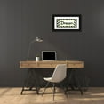 thumbnail image 3 of Gibbons, Lauren 32x15 Black Ornate Wood Framed with Double Matting Museum Art Print Titled - Tween Dream Green, 3 of 4