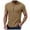 Brown, variant on Mens Shirts,Short Sleeve T-Shirt Casual Solid Top Summer Comfortable Beach Breathable Relaxed Fit,Work Shirts for Men,3XL,Pink