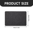 Fryers Cloth Gray Fryers Fryer Pad Kitchen Counter Mat Countertop