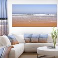 thumbnail image 1 of Beautiful Sea and Beach Ashdod Israel - Seashore Canvas Art Print, 1 of 3