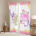 thumbnail image 3 of Homewish Pink Game Console Black Out Curtains for Kids, Cartoon Gamepad Curtains Pack of 2 (42x63 Each), Kawaii Game Girl Bedroom Curtains, Curtains and Drapes Decor, 3 of 6