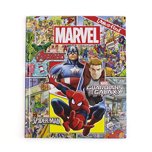 Marvel - Avengers, Guardians of the Galaxy, and Spider-man Look and Find  Activity Book - Characters from Avengers Endgame Included - PI Kids,  Pre-Owned Hardcover 1503706966 9781503706965 Editors of - Walmart.com