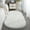 Z1-14-White, variant on Bedroom Rug, Bedside Rug, Oval Carpet, Soft Washable Rug, Modern Non Slip Home Decor Rug, 1Pcs Cute Fuzzy Indoor Decor Rug, Brown Cozy Living Room Carpet 15.75x23.6 In