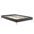 thumbnail image 3 of Modway Sutton Full Performance Velvet Bed Frame in Charcoal, 3 of 7