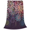 thumbnail image 2 of Balery Fireworks2 Manta de Felpa Suave y Acogedora – Cobija de Franela Aterciopelada para Cama, Lavable y Cálida para Sofá, Mascotas, Transpirable-40"x30", 2 of 7