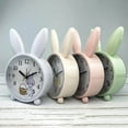 thumbnail image 2 of Style Nordique Mignon Cerf de Lapin en Forme de Réveil pour Mignon Réveil Chambre Lapin Vert, 2 of 9
