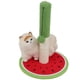 thumbnail image 5 of Poste Rascador ANGGREK Para Gatos Mueble Rascador De Sandía Con Bola De Felpa Hecha A Mano, 5 of 8