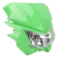thumbnail image 3 of Motorbike DRL Headlight, Adjustable DC12V Motorcycle Front Headlight Simple Installation Reliable Safe Driving LED  For Dirt Bike MX Motocross Enduro Motorcycle Black,White,Green, 3 of 8