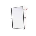 thumbnail image 5 of Elegant Kitchen and Bath Amoura 30x36 Pivot Mirror in Black, 5 of 8