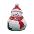 thumbnail image 1 of Noel Muñeco De Nieve Decoración De Madera Adorno De Escritorio Figura De Mesa De Navidad Serendint HA043228-01, 1 of 6