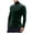 Green, variant on JTieacloth Winter Warm Sweaters Men's Solid Color High Neck Long Sleeve Pullover Sweater For Spring Autumn Winter Knitwear(Brown)