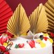 thumbnail image 5 of BESTYASH 24Ud Decorativos Para Pasteles Con Topper Plegable De Dorado Ideal Para Eventos, 5 of 5