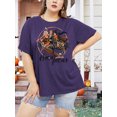 thumbnail image 2 of XCHQRTI Women Plus Size Hocus Pocus Shirt Graphic Halloween Casual Letter T-Shirt Short Sleeve Quote Funny Saying Top Tees, 2 of 7