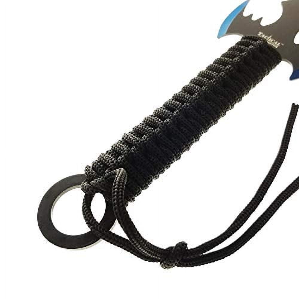 27" Bat Style Fixed Blade Machete Set. for Collection, Gift, Camping: Cut Ropes Branches and Open Boxes (Blue)