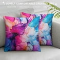thumbnail image 3 of Pratyus Abstract Brush Strokes Modern Farmhouse Rustic Decorative Couch Pillow Cases with Zipper Home Decor Pillow Case High-Quality 1PC 24x24in, 3 of 5
