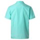 thumbnail image 2 of Camisas Para Hombre Manga Larga Hombres primavera y verano moda y ocio Dongfeng Multi bolsillo botón solapa camiseta manga corta (Light Blue, L), 2 of 7