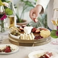 thumbnail image 5 of Twine Rotating Charcuterie Board with Ceramic Dishes, Cheese Tray, Set of 1, 5 of 9